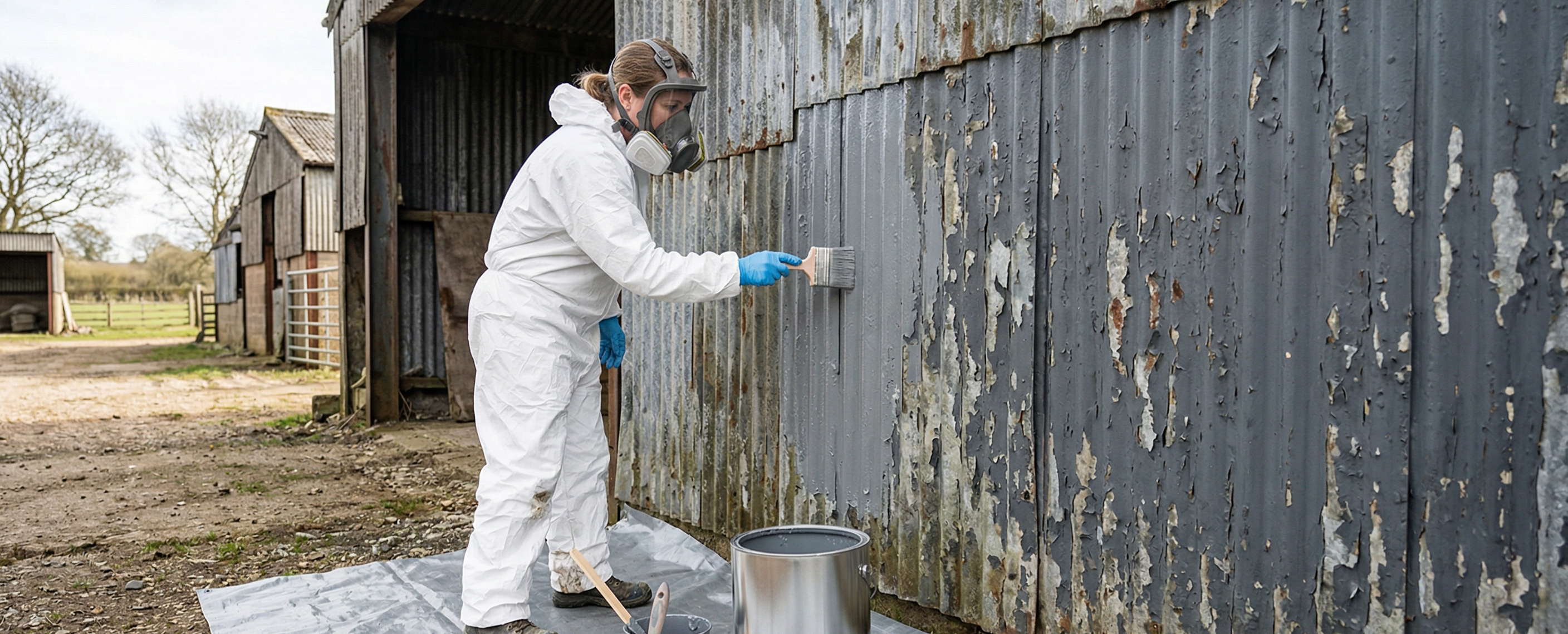 Encapsulating Lead Paint: Safe Prep for Old Farm Buildings – Everest Paints