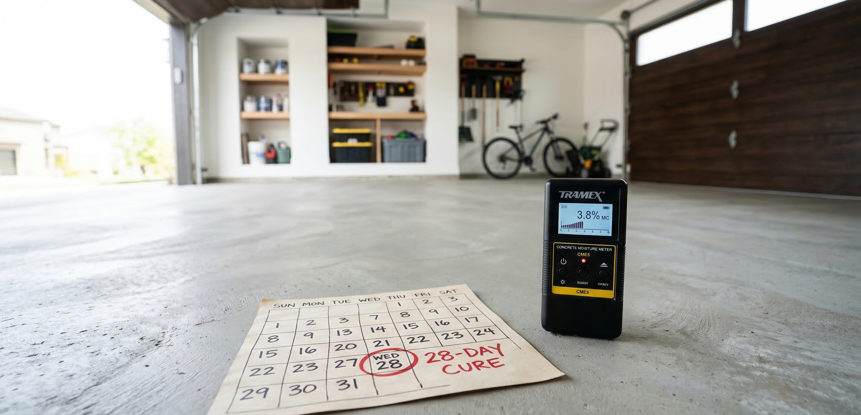 Painting New Concrete: How Long You Have to Wait