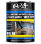 Everest Paints - Ultimate Wood Floor Paint - Polyurethane Resin Based