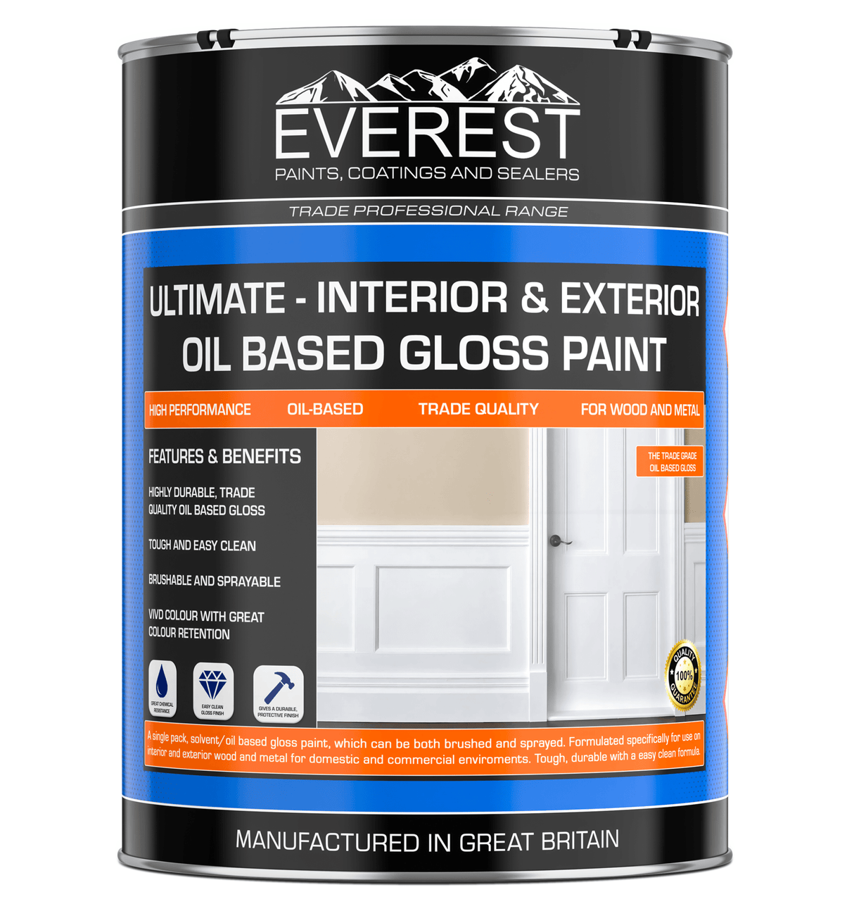 Everest - Oil Based Gloss Paint - Everest Paints