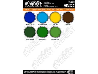 Everest - PremTex - Textured Masonry Paint - Everest Paints
