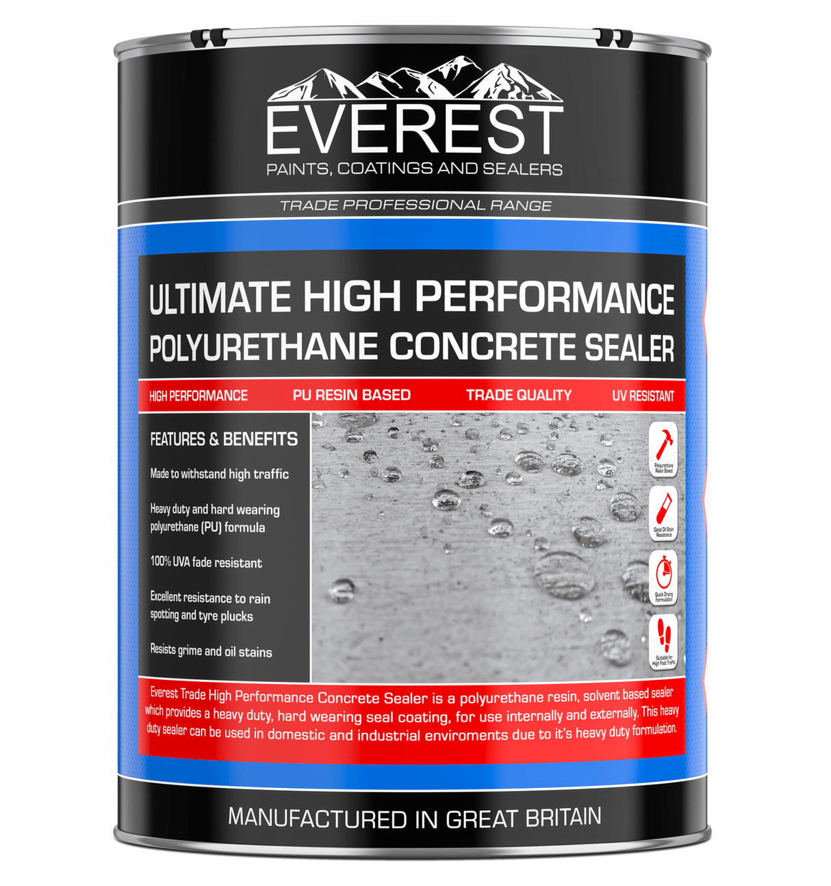 SummitSeal - Concrete Sealer - Polyurethane - Everest Paints